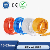 Tuyau composite aluminium-plastique résistant aux hautes températures, tuyau multicouche en aluminium, tuyau PEX-AL-PEX pour gaz