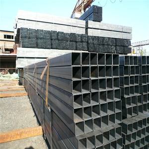 Tubo Rectangular de Acero al Carbono Negro de 1.5 8x8 <span class=keywords><strong>30x30</strong></span> 25mm, Tubo de Perforación <span class=keywords><strong>Estructural</strong></span> ASTM - Product Image 1