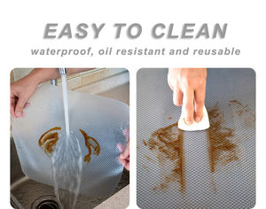 Revêtement de tiroir d'étagère en EVA antidérapant réutilisable écologique personnalisé <span class=keywords><strong>Tapis</strong></span> imperméable coloré pour armoires de <span class=keywords><strong>cuisine</strong></span> et réfrigérateurs - Product Image 5