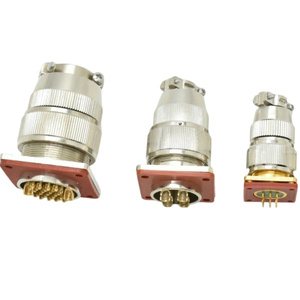 Conector de Alimentación Hermético DIN Personalizado Serie MX, 4 y 8 Pines, Macho y Hembra, Contacto de Latón, 5A, IP68, Conexiones de Cable Sinterizado de Vidrio - Product Image 4