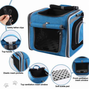<span class=keywords><strong>Sac</strong></span> à <span class=keywords><strong>dos</strong></span> de transport pliable et respirant en maille imperméable <span class=keywords><strong>pour</strong></span> animaux de compagnie (<span class=keywords><strong>chien</strong></span>, chat) de taille moyenne, idéal <span class=keywords><strong>pour</strong></span> le vélo, la randonnée et les activités de plein air – Vente en gros - Product Image 3