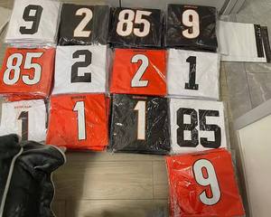 2024 New arrivals Mỹ bóng đá Jersey bán buôn người đàn ông thêu Mỹ bóng đá mặ<span class=keywords><strong>c</strong></span> tất <span class=keywords><strong>c</strong></span>ả <span class=keywords><strong>c</strong></span>á<span class=keywords><strong>c</strong></span> đội bóng bầu dụ<span class=keywords><strong>c</strong></span> Áo sơ mi - Product Image 5