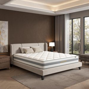 Cubrecolchón de Espuma Viscoelástica con Resortes Ensacados de Látex, Tamaño Individual, Matrimonial, Queen, King y Full, para Juegos de Muebles de Dormitorio y Hospitales - Product Image 5