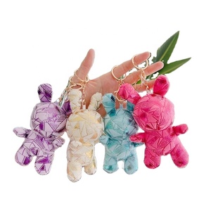 Poupée en peluche Lapin Sucré, célèbre sur internet, adorable, en coton PP ultra doux, petite taille, pendentif, jouet pour <span class=keywords><strong>machine</strong></span> à griffes, porte-clés - Product Image 1