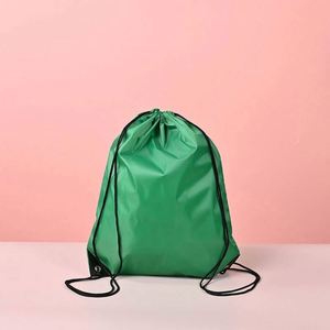 Factory Customized Cheap Polyester Drawstring Sports Gym <b>Bag</b> Custom Logo Promotional Shopping Bundle Pouch Fashion <b>Medium</b> <b>Size</b> - Product Image 2