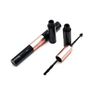 Flacon de sérum pour cils en aluminium PETG 2 en 1, vente en gros, tube de mascara double en métal, capuchon ABS, impression sérigraphique pour emballage d'eye-liner et de mascara - Product Image 2