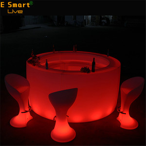 Alta muebles hogar Decoración Barra de luz led redonda contra rgb color cambiado lghting <span class=keywords><strong>bar</strong></span> - Product Image 5