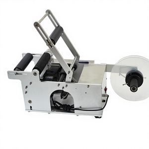 Etiquetadora Semiautomática Eléctrica para Botellas Redondas MT50 con Motor y Embalaje de Madera - Product Image 6