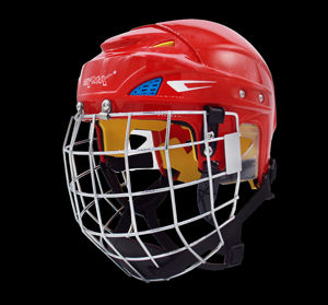 Casco de Hockey EVA de Doble Uso de Alta Calidad, Forro de Algodón con Memoria Rojo, Equipo de Protección, Protección Portátil para la Cabeza de Boxeo, Seguridad Primero - Product Image 5