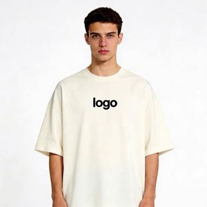Camiseta de Algodón 100% de Alta Calidad, Gruesa, Unisex, Lisa, Personalizada, Extra Grande, 230G - Product Image 1