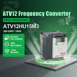 Variadores de Frecuencia ATV12HU15M3 Nuevos y Originales, Serie ATV12, Convertidor de Frecuencia Trifásico 200-240V 1.5KW VFD Altivar 12 - Product Image 1