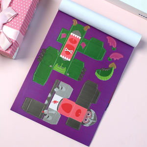 Set de Manualidades de Papel con Pegatinas de Jardín, Plegable y Divertido, 111 Piezas, Juguetes Educativos de Origami para Niños, Regalos y Recuerdos para Fiestas - Product Image 5