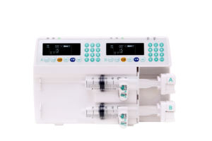 獣医用ダブルチャンネル注入シリンジポンプ獣医用動物製品 - Product Image 3