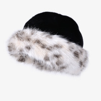 Gorro de esquí de piel sintética ruso grueso y esponjoso para mujer, gorro de invierno para exteriores, gorro nuevo, gorro de piel sintética, gorros
