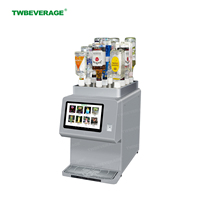 Nouveau design automatique bartésien alcool cocktail bière boisson mélange de boissons faisant la machine liqueur dans le bar hôtel restaurant