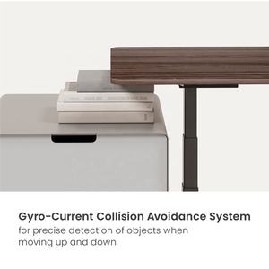 OEM ODM 180 kg Table <span class=keywords><strong>de</strong></span> travail debout à hauteur réglable intelligente électronique ergonomique à double moteur sans balais à 3 étages - Product Image 4