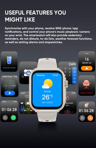 2025 Thông Minh Đồng Hồ K62 Không Dây Cuộc Gọi Âm Nhạc Al Trợ Lý Giọng Nói 100 + Thể Thao Chế Độ Thời Tiết IP68 Không Thấm Nước Thông Minh Đồng Hồ - Product Image 6