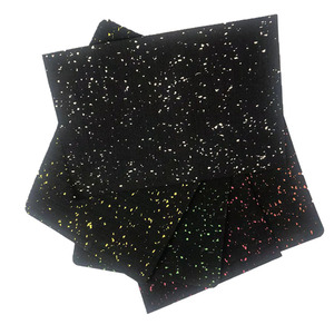 Tapis de sol en caoutchouc noir pour salle de sport Crossfit, rouleau de revêtement de sol en caoutchouc pour fitness, épaisseurs 3mm, 6mm, 8mm, 10mm - Product Image 2