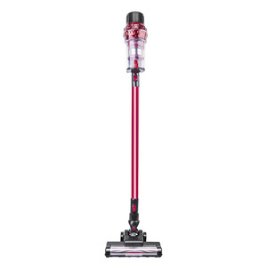 Zech Cordless Rod Vacuum Cleaner 201-400W Red And Gray Flat Suction Nozzle Dry Use - Product Image 1