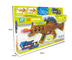 Top popolare Elettronico Pistola Realistico Giocattolo Per Bambini con la luce del LED e suono per 3 + ragazzo - Product Image 1