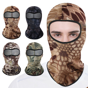 Summer Riding Face Mask Python Pattern Ice Silk UV Protection Unisex Outdoor Motorcycle Headgear - Product Image 5