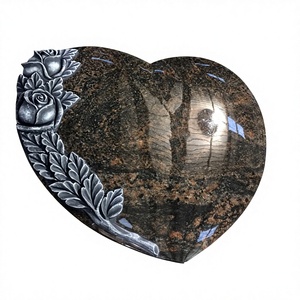 Traditional Marble Tombstones for Cemeteries-Natural <b>Stone</b> Memorial Gravestones - Product Image 4