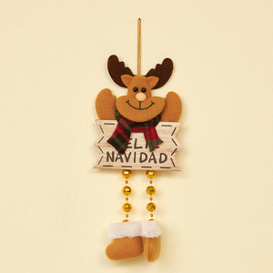 Nouveaux Ornements de Noël Gnomes Multi-Designs avec Clochette, Pendentifs pour Arbre de Noël et Fêtes, Jouets en Peluche Traditionnels et Mignons pour Noël - Product Image 5