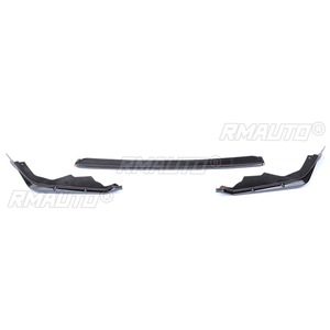 Civic Front Bumper Lip Matte <b>Black</b> MUGEN Style Front Bumper <b>Apron</b> Body Kit for Honda Civic 11th Gen 2021-2024 Car Accessories - Product Image 6