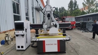 Routeur CNC ATC 9 kW 1325 2030 avec lame de scie pour la découpe de portes en bois