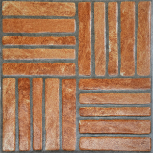 Patrón de Foshan como ladrillos rojos viejos 40*40 azulejo de piso de cerámica antideslizante para balcón porche Patio - Product Image 5