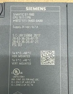 Neuf et Original S7-1500 6es7511-1fl02-0ab0 CPU 1511F Sécurité - Product Image 3