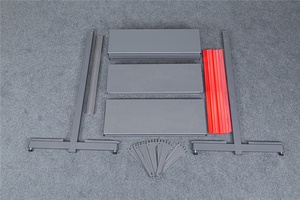 Estanterías Metálicas de Alta Calidad para Tiendas de Abarrotes, Estanterías de Góndola Usadas, Estanterías de Supermercado en <span class=keywords><strong>Venta</strong></span> - Product Image 5