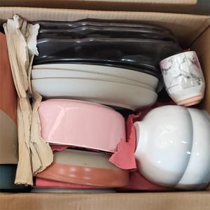 Đĩa sứ gốm nhiều màu sắc, hàng tồn kho bán buôn, đĩa & bát đóng gói ngẫu nhiên, nhiều kích cỡ, giá xuất xưởng - Product Image 1