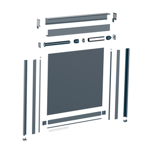 WR110 - Gazebo d'extérieur coupe-vent avec stores enrouleurs |   <span class=keywords><strong>Rideau</strong></span> pare-soleil pour un confort estival et hivernal - Product Image 2