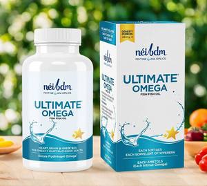 Ômega 3 Óleo De Peixe 1000mg Bacalhau Óleo De Fígado Cápsulas Cápsula - Product Image 5