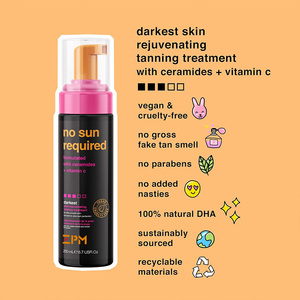 Aucun soleil requis Traitement de mousse autobronzante la plus foncée avec de la vitamine C 1 heure Tanner sans soleil sans cruauté - Product Image 6