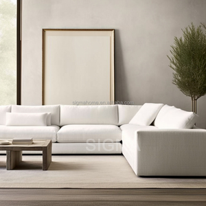 Hot Bán Nhà Hiện Đại Đồ Nội Thất Trong Nhà L Hình Dạng Phòng Khách Cắt Sofa Set - Product Image 6