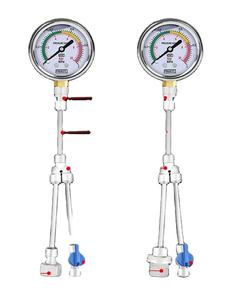 Yerden ısıtma ve su pompası arıtma makineleri için sismik basınç göstergesi musluk su borusu test cihazı - Product Image 6