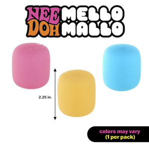 NeeDoh <span class=keywords><strong>Mallo</strong></span> <span class=keywords><strong>Mallo</strong></span> Jouet Squishy Guimauve Changeant de Couleur - Balle Anti-Stress Sensorielle Douce pour Enfants et Adultes Soulagement de l'Anxiété - Product Image 6
