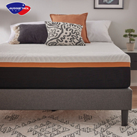 Bestseller Hotel King Size Schlaf bett Matratze in einer Box Roll Packing Matratze Matratze in einer Box Gel Latex Memory Foam Matratze