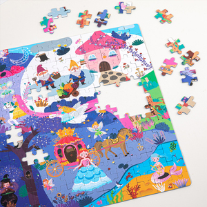 ผู้ผลิตปริศนาไม้แบบหลอดทดลองขนาดเล็กพิมพ์ลายตามสั่งขายส่ง 90 130 210 ชิ้น ปริศนาจิ๊กซอว์ไม้พกพาสำหรับผู้ใหญ่/เด็ก - Product Image 1