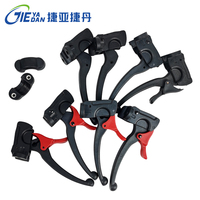 Accesorios de plástico para silla de ruedas con tubo 22/25 Freno autoblocante Manillar Carro DE LA COMPRA Manija de freno