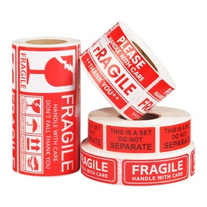 Étiquette autocollante thermique de taille de couleur personnalisée 80*50mm 100*150mm 4 '* 6' rouleau de papier d'étiquette thermique directe d'approvisionnement d'usine - Product Image 6