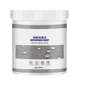 Прозрачное покрытие невидимое водонепроницаемое покрытие наружные стены водонепроницаемое покрытие Невидимый гидроизоляционный материал 35,27 унций 1 кг - Product Image 1
