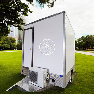 Toilettes mobiles modernes de luxe en acier pour personnes handicapées, conformes ADA, remorque sanitaire portable - Product Image 5