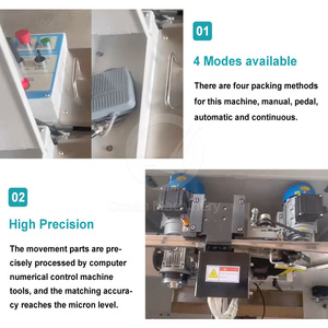 OCEAN Caja de cartón de acero automática Paquete de máquina de atado de paquetes Pp Poly <span class=keywords><strong>Transpack</strong></span> Band Correa Paquete de máquina - Product Image 4