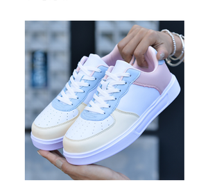 Nuove scarpe da tavolo per studenti transfrontalieri Casual da donna in edizione coreana alla moda scarpe bianche di grandi dimensioni - Product Image 1