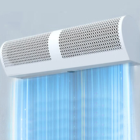 Refrigerador de cortina de aire congelado para puerta, termómetro Bluetooth para motor de coche, almacenamiento de habitación fría, ventilador de aire acondicionado, motor 8,5