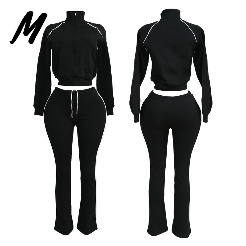 Black pants set