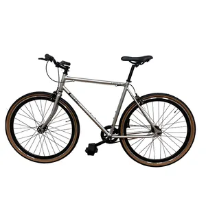 700C Fixie מסגרת אלומיניום סגסוגת אופני מסלול אופני הילוך קבוע אופניים
